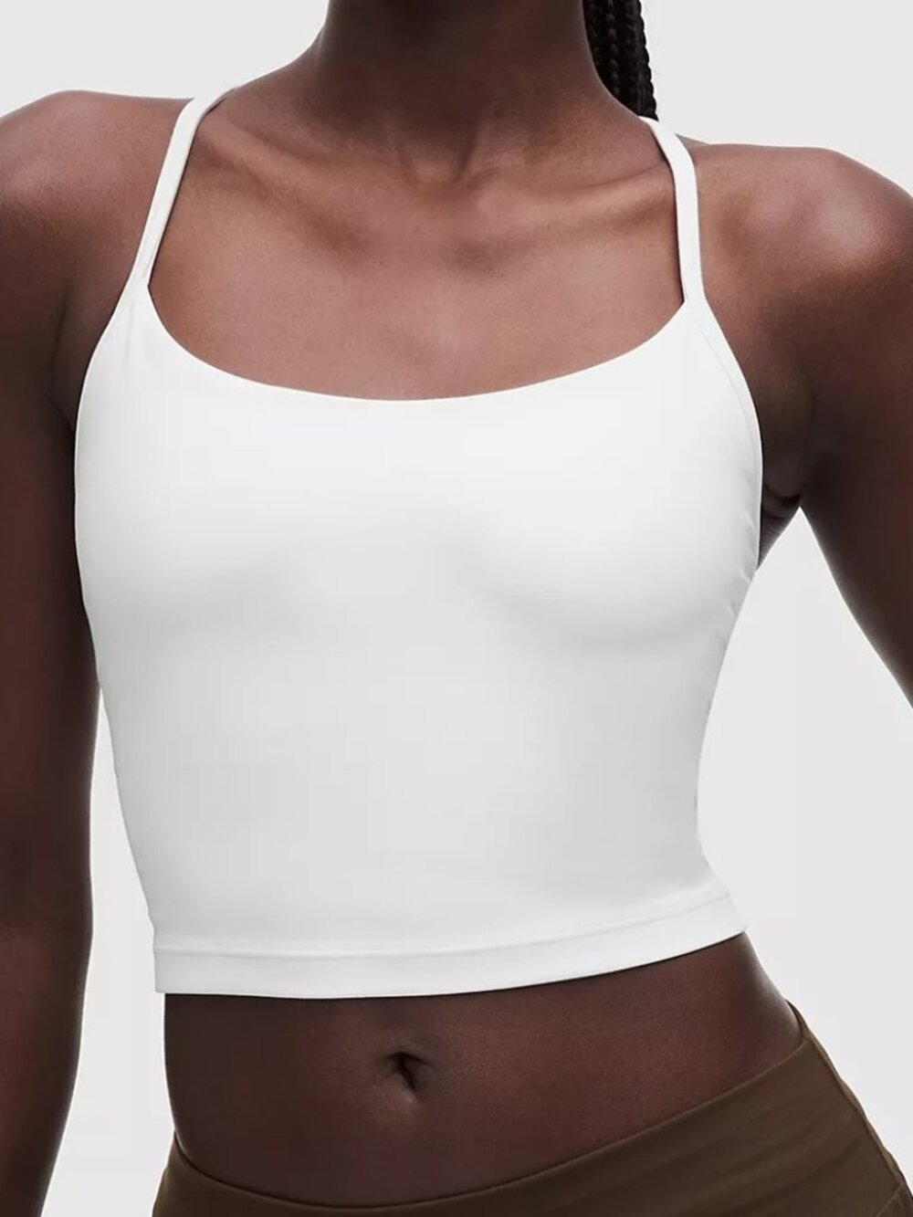 lululemon Flow Y Cropped Tank Top Light Support, B/C Cup